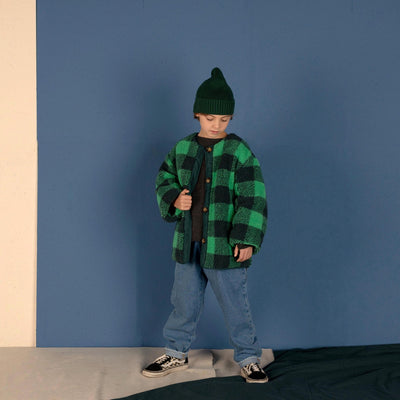 Nixnut Check Jacket Moss Checkered - Studio Play