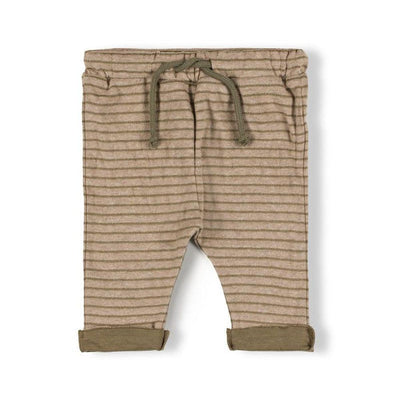 Nixnut Lock Pants Kakhi Stripe - Studio Play