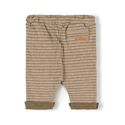 Nixnut Lock Pants Kakhi Stripe - Studio Play