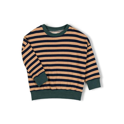 Nixnut Rel Sweater Navy Stripe - Studio Play