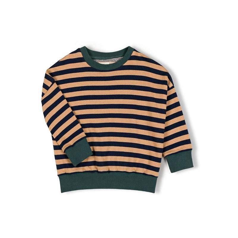 Nixnut Rel Sweater Navy Stripe - Studio Play