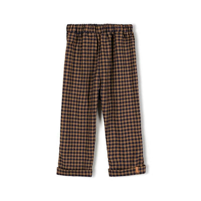 Nixnut Stic Pants Navy Checkered - Studio Play