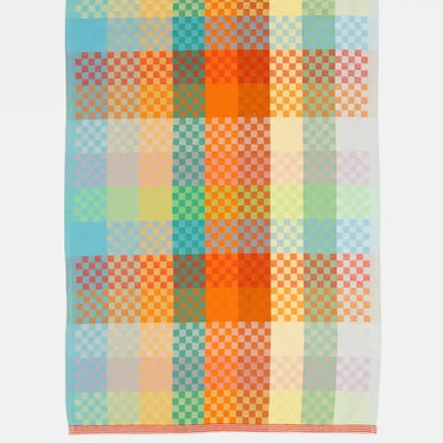 Foekje Fleur Tea Towel #57A Checkered Check