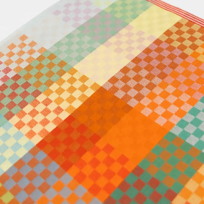 Foekje Fleur Tea Towel #57A Checkered Check