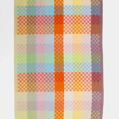 Foekje Fleur Tea Towel #58A Checkered Check