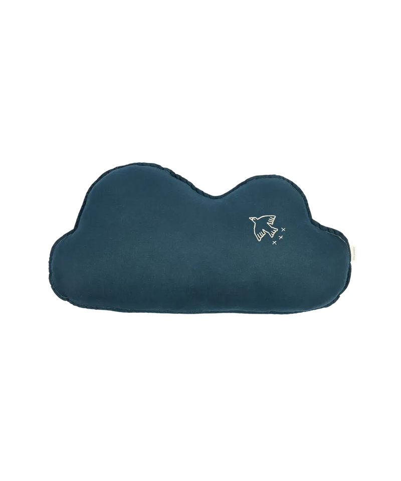 Nobodinoz Cloud Cushion Deep Blue