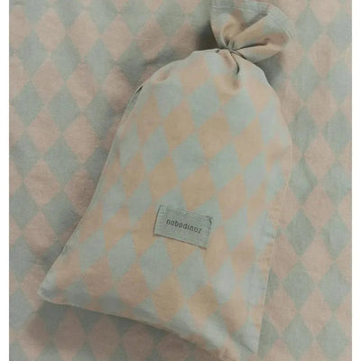 Nobodinoz Kid Duvet Cover Set Blue Harlequin - Studio Play