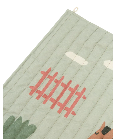 Nobodinoz Quilted Wall Organizer Vibes Horse