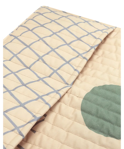 Nobodinoz Quilted Wall Organizer Vibes Poppies