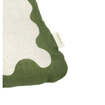 Nobodinoz Rectangular Cushion L Green - Studio Play