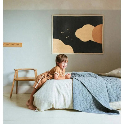 Nobodinoz Sky Quilted Blanket - Studio Play
