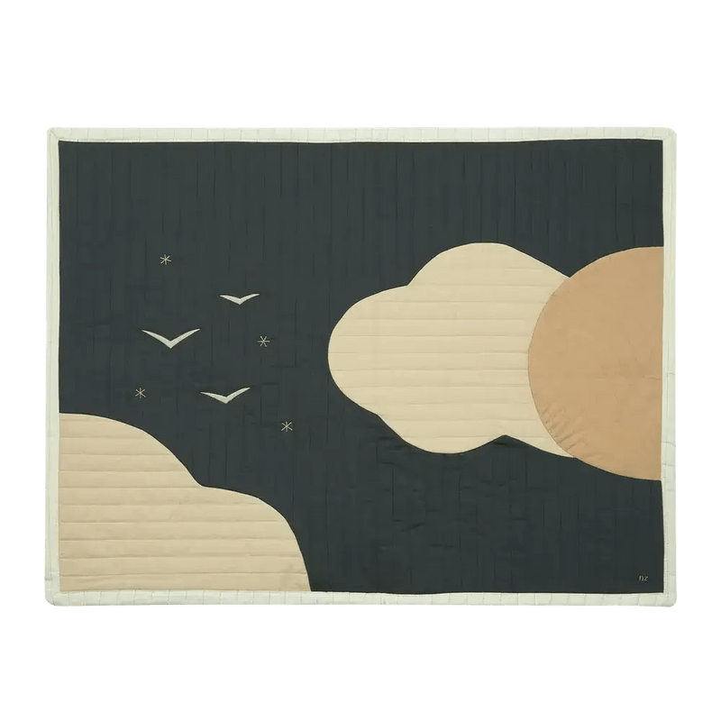 Nobodinoz Sky Quilted Blanket - Studio Play