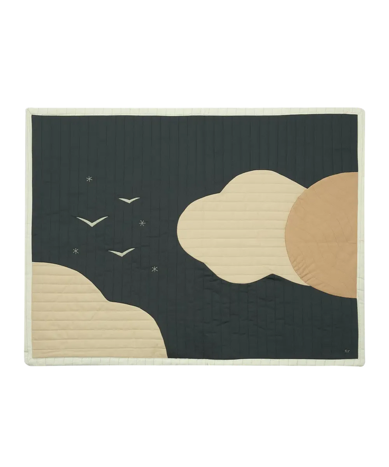 Nobodinoz Sky Quilted Blanket