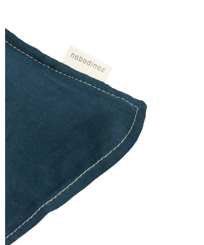 Nobodinoz Square Cushion Deep Blue
