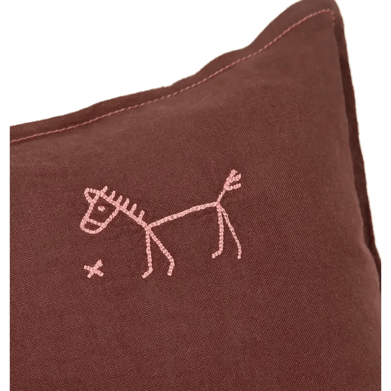 Nobodinoz Square Cushion Prune - Studio Play