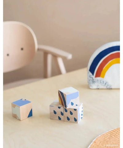 Nobodinoz Wooden Cubes Weather