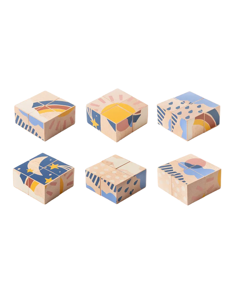 Nobodinoz Wooden Cubes Weather