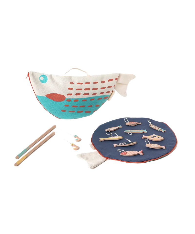 Nobodinoz Wooden Fishing Game