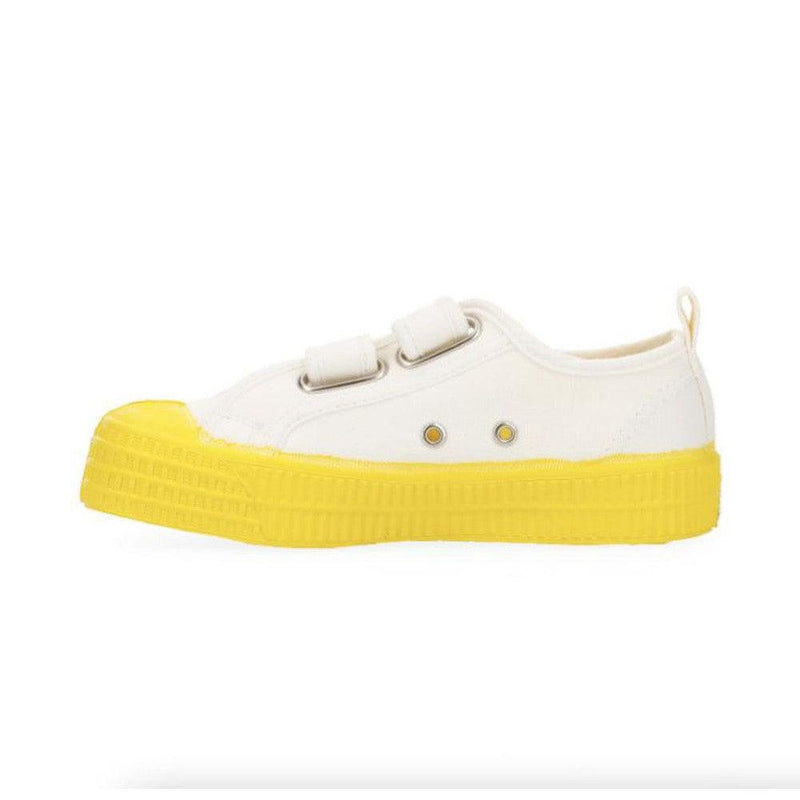 Novesta Star Master Kids Velcro Color Sole White/Yellow - Studio Play
