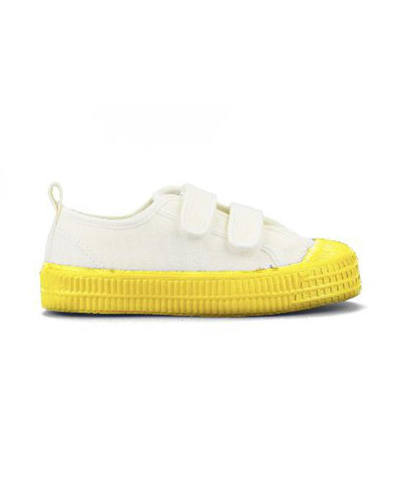 Novesta Star Master Kids Velcro Color Sole White/Yellow