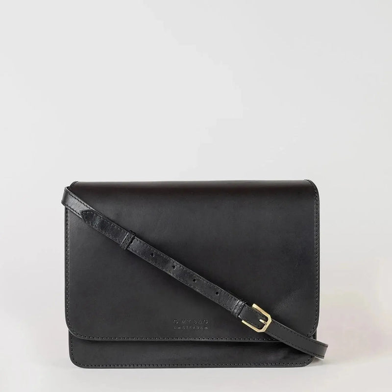 O My Bag Audrey Black Classic Leather