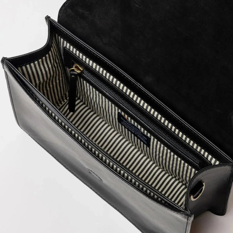 O My Bag Audrey Black Classic Leather