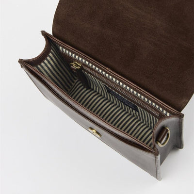 O My Bag Audrey Mini Chocolate Classic Leather