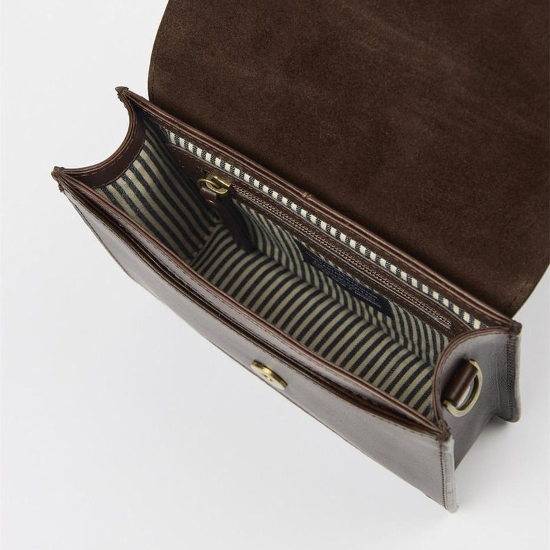 O My Bag Audrey Mini Chocolate Classic Leather