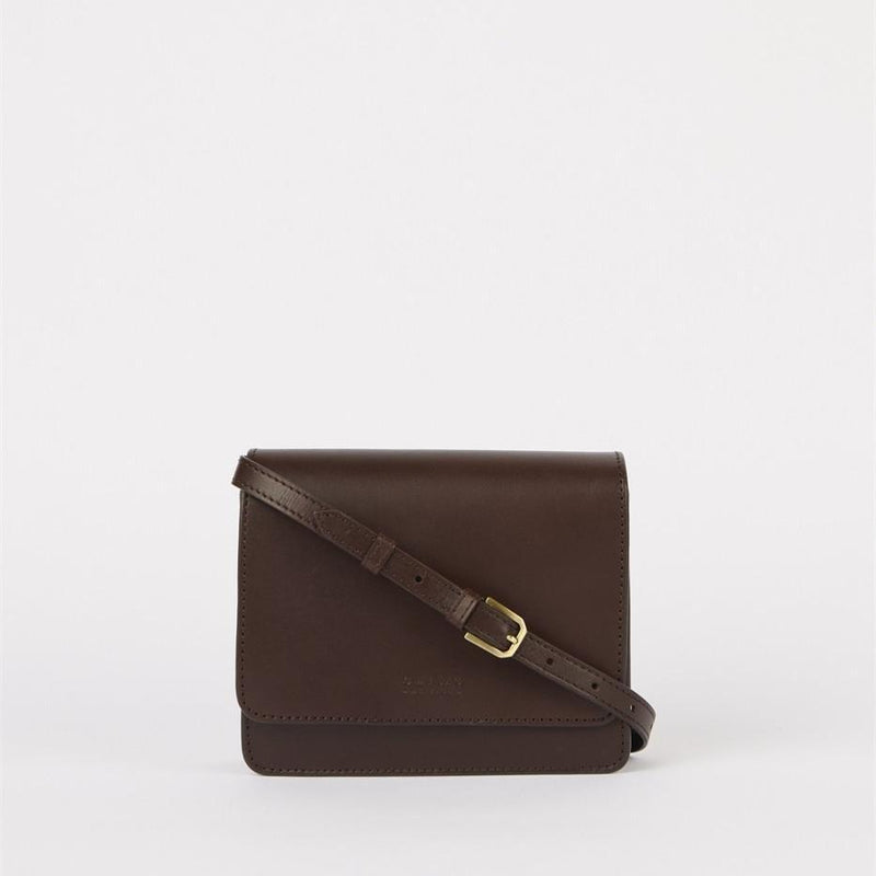 O My Bag Audrey Mini Chocolate Classic Leather