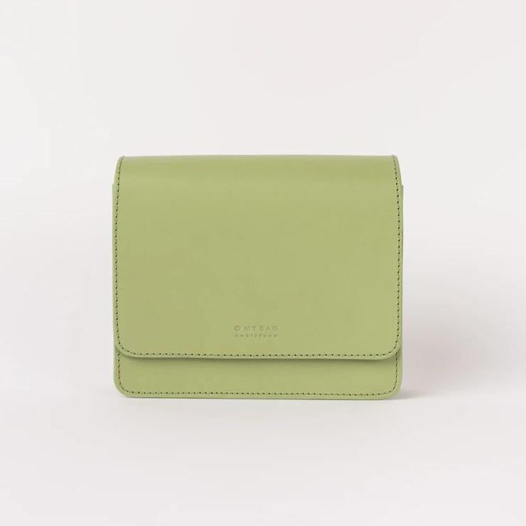 O My Bag Audrey Mini Tea Green Classic Leather