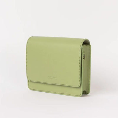 O My Bag Audrey Mini Tea Green Classic Leather