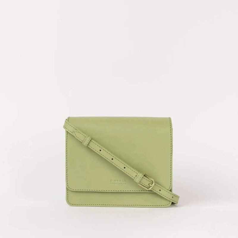 O My Bag Audrey Mini Tea Green Classic Leather