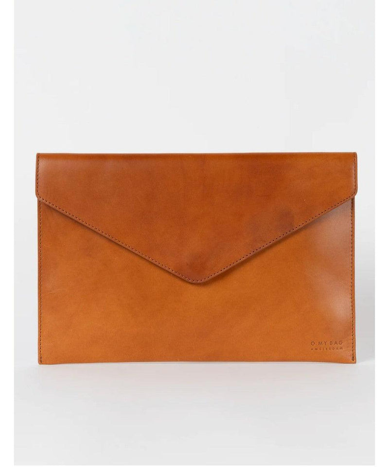 O My Bag Envelope Laptop Sleeve 13" Classic Cognac