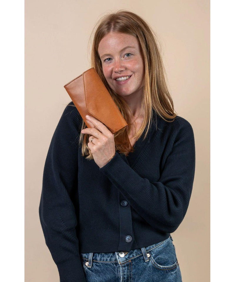 O My Bag Envelope Pixie Cognac Classic Leather