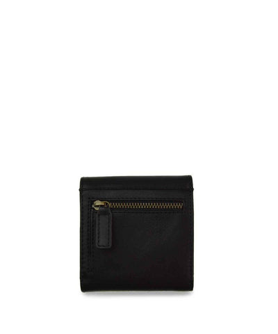 O My Bag Georgie's Wallet Black Stromboli Leather