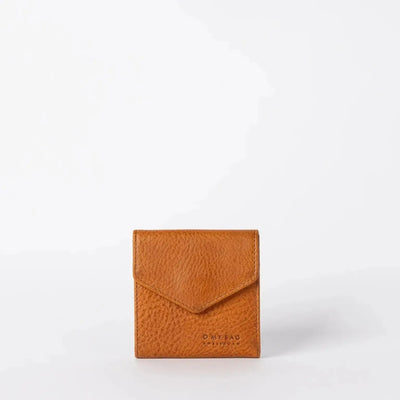 O My Bag Georgie's Wallet Cognac Stromboli Leather - Studio Play