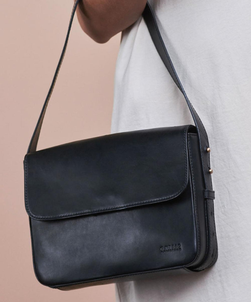 O My Bag Gina Black Classic Leather