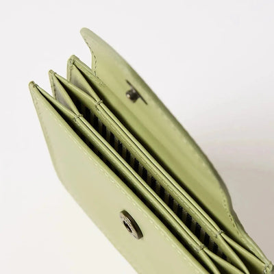 O My Bag Harmonica Wallet Tea Green Classic Leather - Studio Play