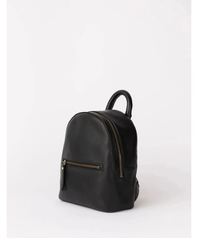O My Bag Ivy Mini Backpack black Soft Grain Leather