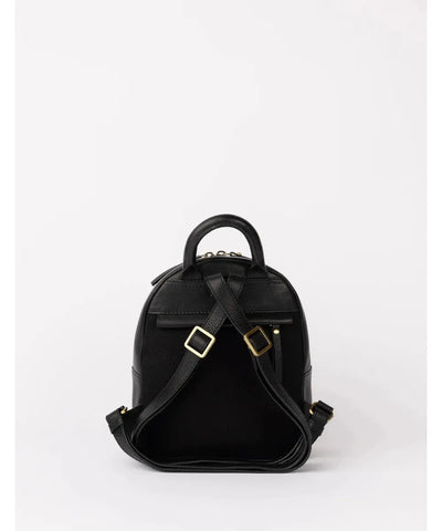 O My Bag Ivy Mini Backpack black Soft Grain Leather