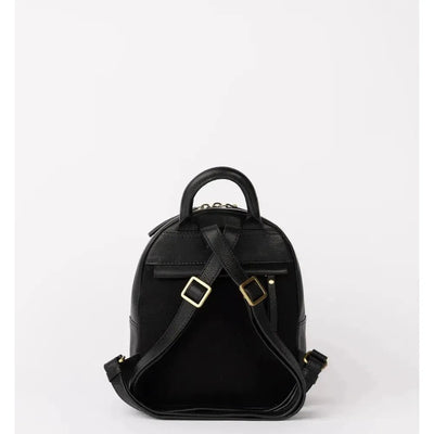 O My Bag Ivy Mini Backpack black Soft Grain Leather - Studio Play
