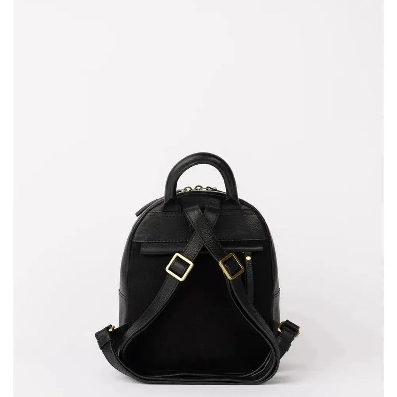 O My Bag Ivy Mini Backpack black Soft Grain Leather - Studio Play
