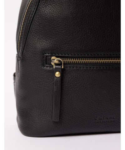 O My Bag Ivy Mini Backpack black Soft Grain Leather