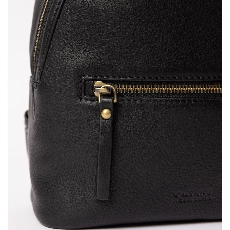 O My Bag Ivy Mini Backpack black Soft Grain Leather