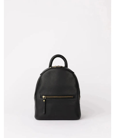 O My Bag Ivy Mini Backpack black Soft Grain Leather