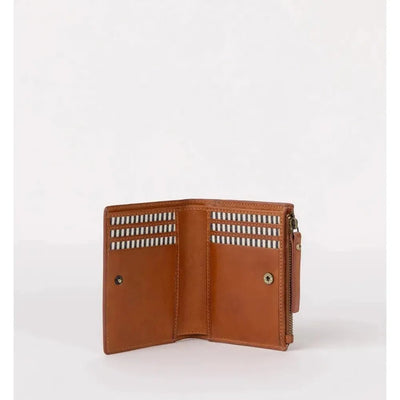 O My Bag Jamie Wallet Cognac Classic Leather - Studio Play
