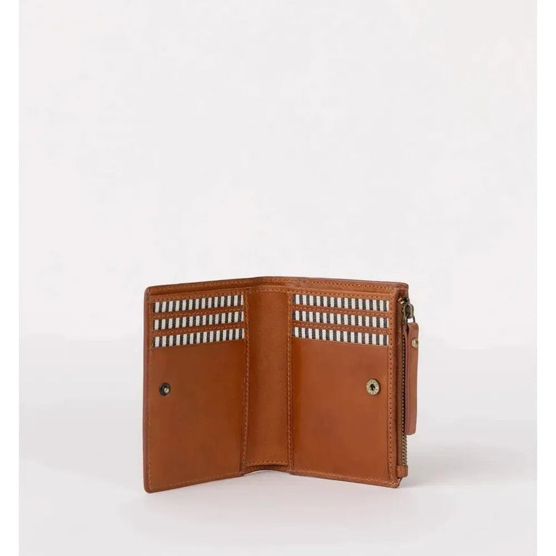 O My Bag Jamie Wallet Cognac Classic Leather - Studio Play