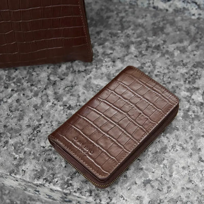 O My Bag Jett Chocolate Croco - Studio Play