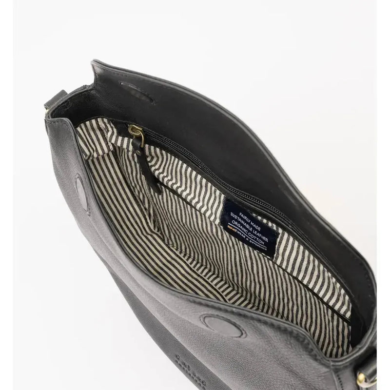 O My Bag Lana Black Soft Grain Leather
