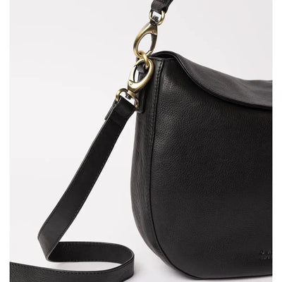 O My Bag Lana Black Soft Grain Leather